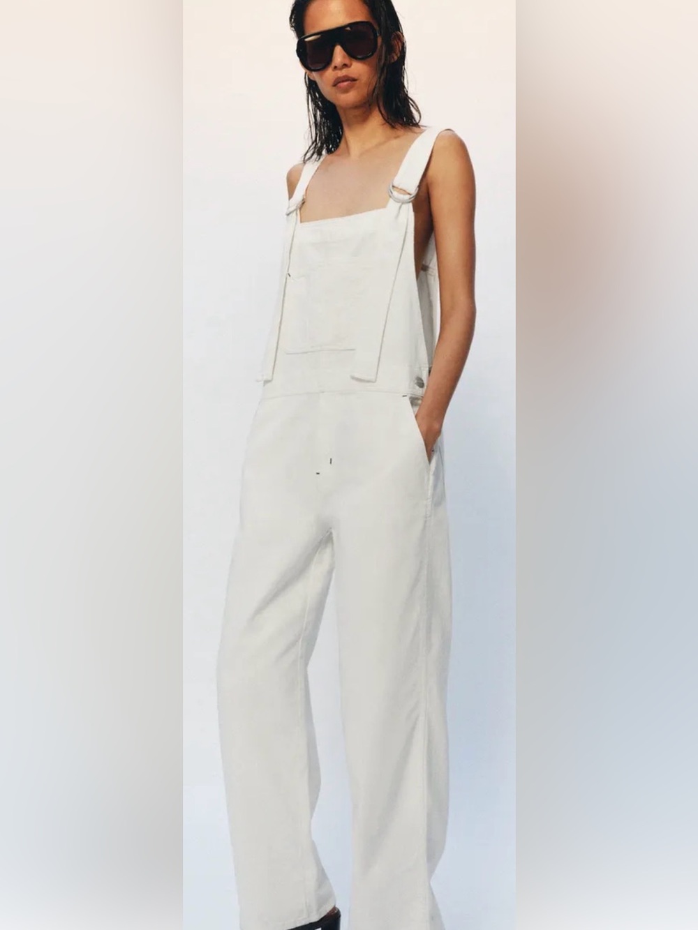 ZARA WOMAN COLLECTION  DENIM JUMPSUIT NWT